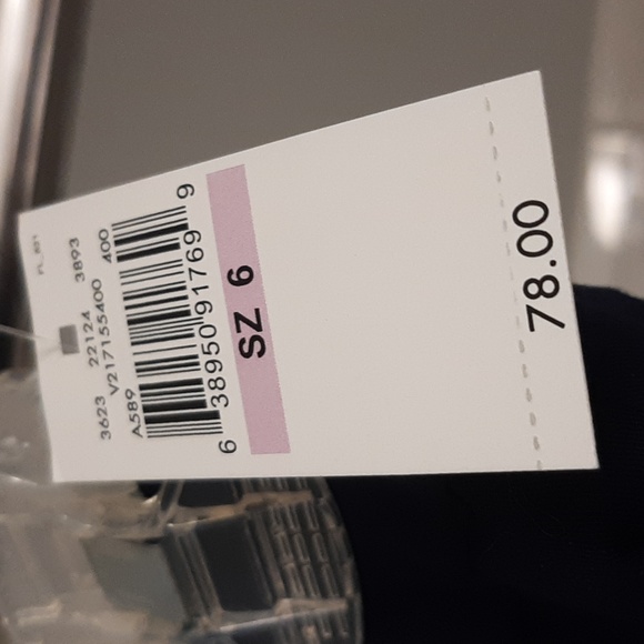 Van Heusen Classic Fit Stretch Leg Ankle Pants. 6 Short Navy - Picture 4 of 4